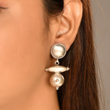 Ajeya silver earrings