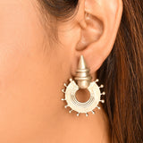 Kavi silver earrings