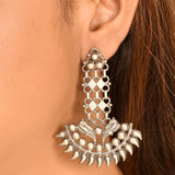 Ryna silver earrings