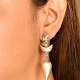 Sharu silver earrings
