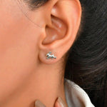 Khargosh Silver Studs - 925 Silver Jewellery Meera Jaipur