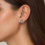 Tortoise Studs - 925 Silver Jewellery Meera Jaipur