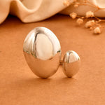 Akar Oval Ring - 925 Silver Jewellery Meera Jaipur