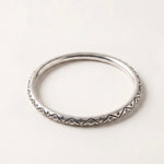 Aman silver bangle 925 sterling silver meera jaipur