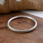 Aman silver bangle 925 sterling silver meera jaipur