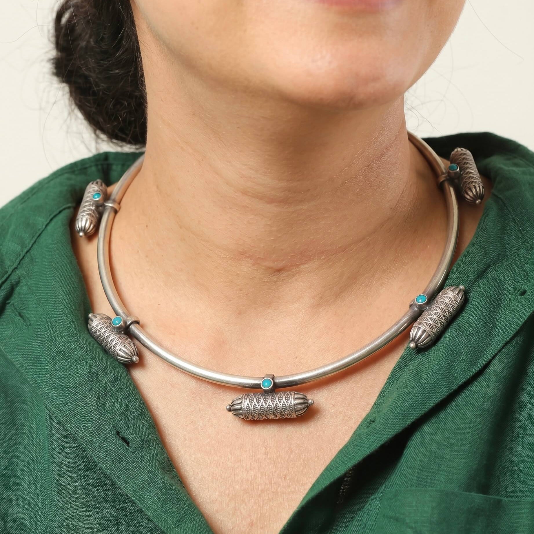 Anaya Hasli Choker 925 sterling silver meera jaipur