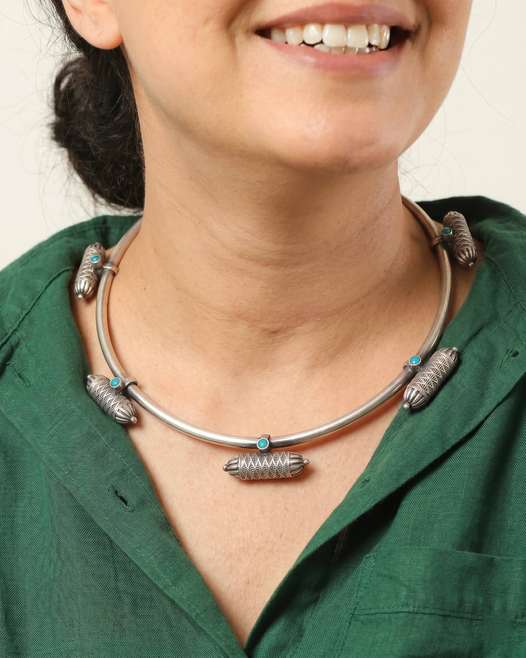 Anaya Hasli Choker 925 sterling silver meera jaipur