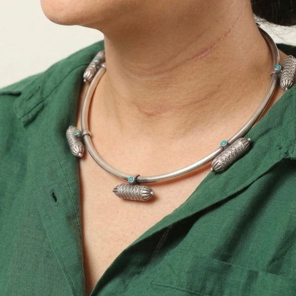 Anaya Hasli Choker 925 sterling silver meera jaipur