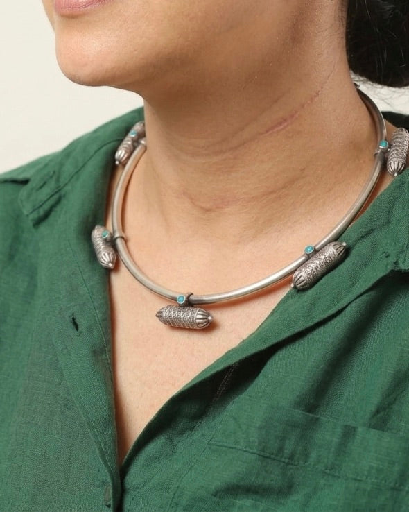 Anaya Hasli Choker 925 sterling silver meera jaipur