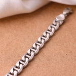 Anchor Link Chain Bracelet 925 sterling silver meera jaipur