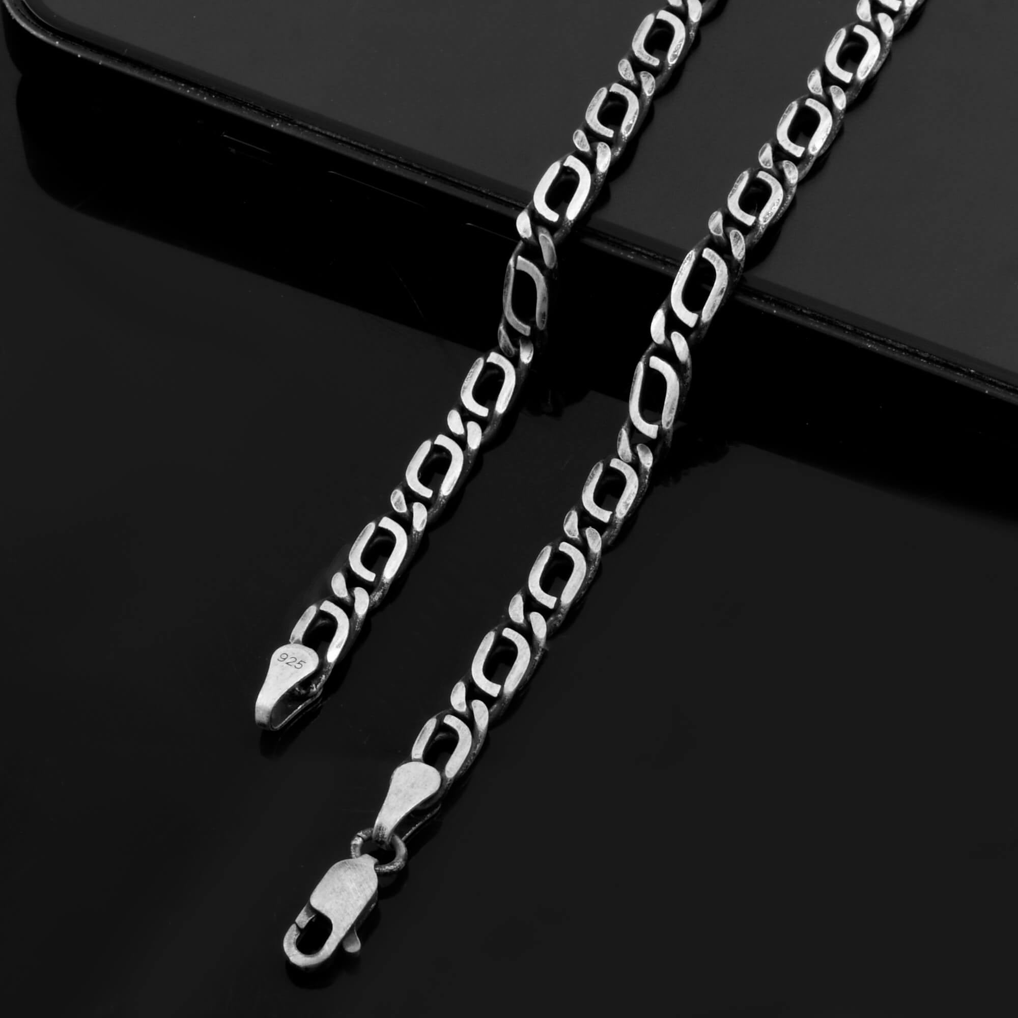 Arc silver Chain - 925 Silver Jewellery Meera Jaipur