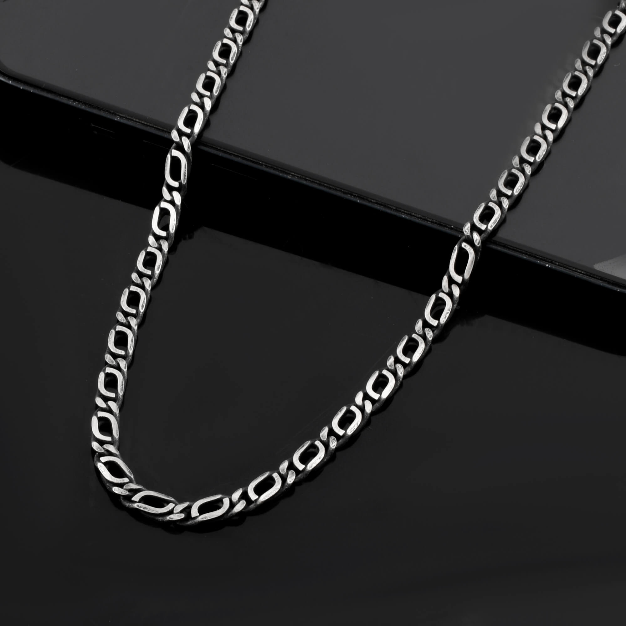 Arc silver Chain - 925 Silver Jewellery Meera Jaipur