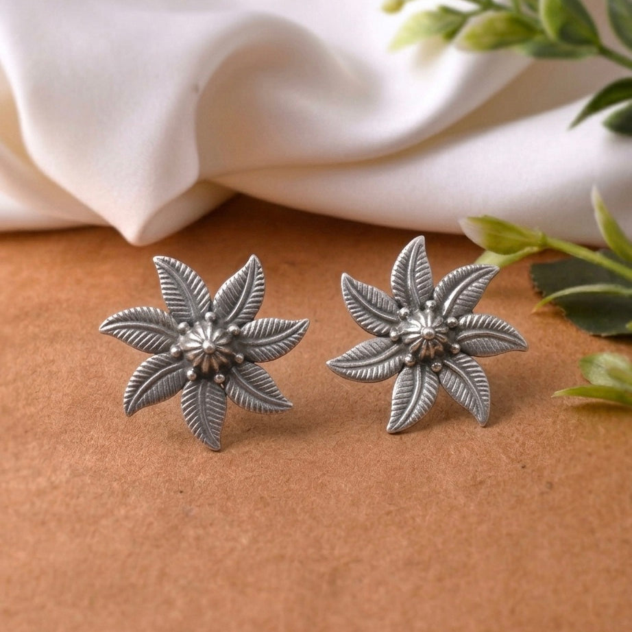 Avani Silver Earrings 925 sterling silver meera jaipur