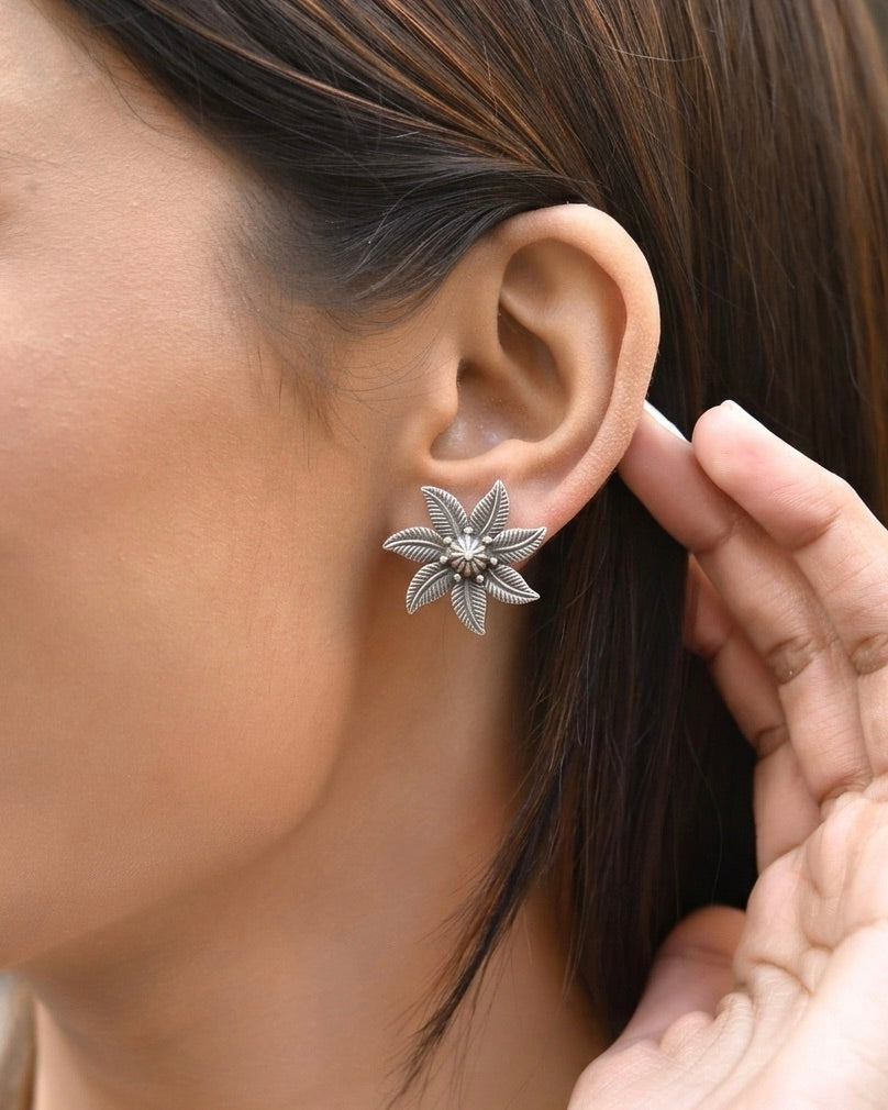 Avani Silver Earrings 925 sterling silver meera jaipur