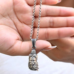 Bajrangbali Face Pendant - 925 Silver Jewellery Meera Jaipur