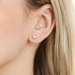 Ball Studs - 925 Silver Jewellery Meera Jaipur
