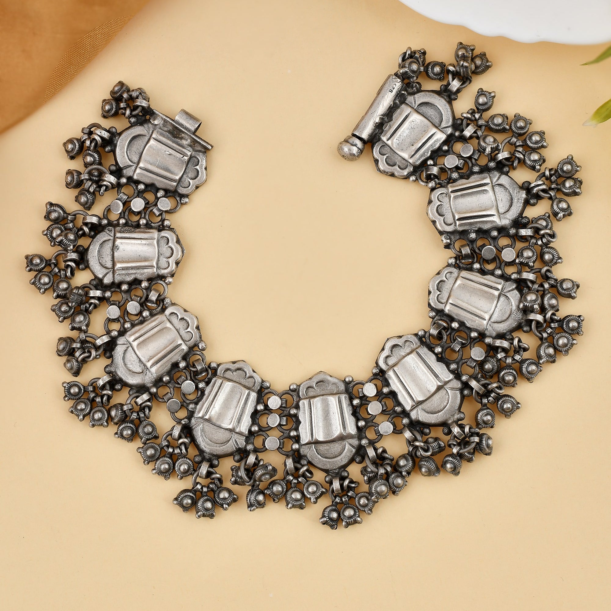Banjaara Silver Anklet - 925 Silver Jewellery Meera Jaipur