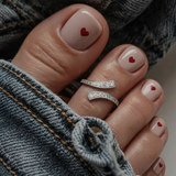 Infinity Glow Toe Ring