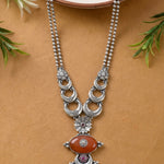 Chandra Necklace 925 sterling silver meera jaipur1