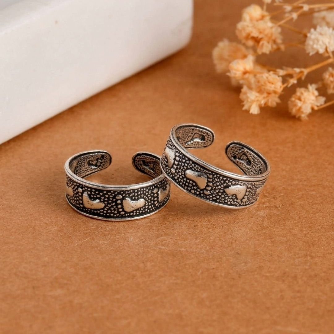 Charan Toe Ring 925 sterling silver - meera jaipur
