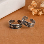 Charan Toe Ring 925 sterling silver - meera jaipur