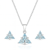 Aquaflora Petal Silver Set