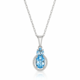 Blue Grace Pendant