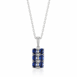 Sapphire Matrix Pendant