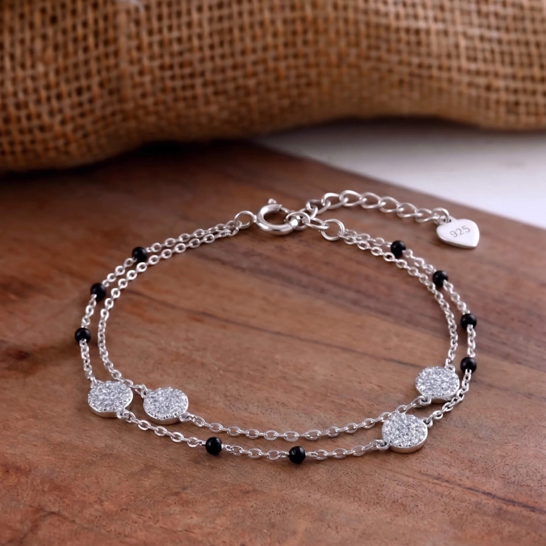 Chavi Silver Hand Mangalsutra 925 sterling silver Meera jaipur