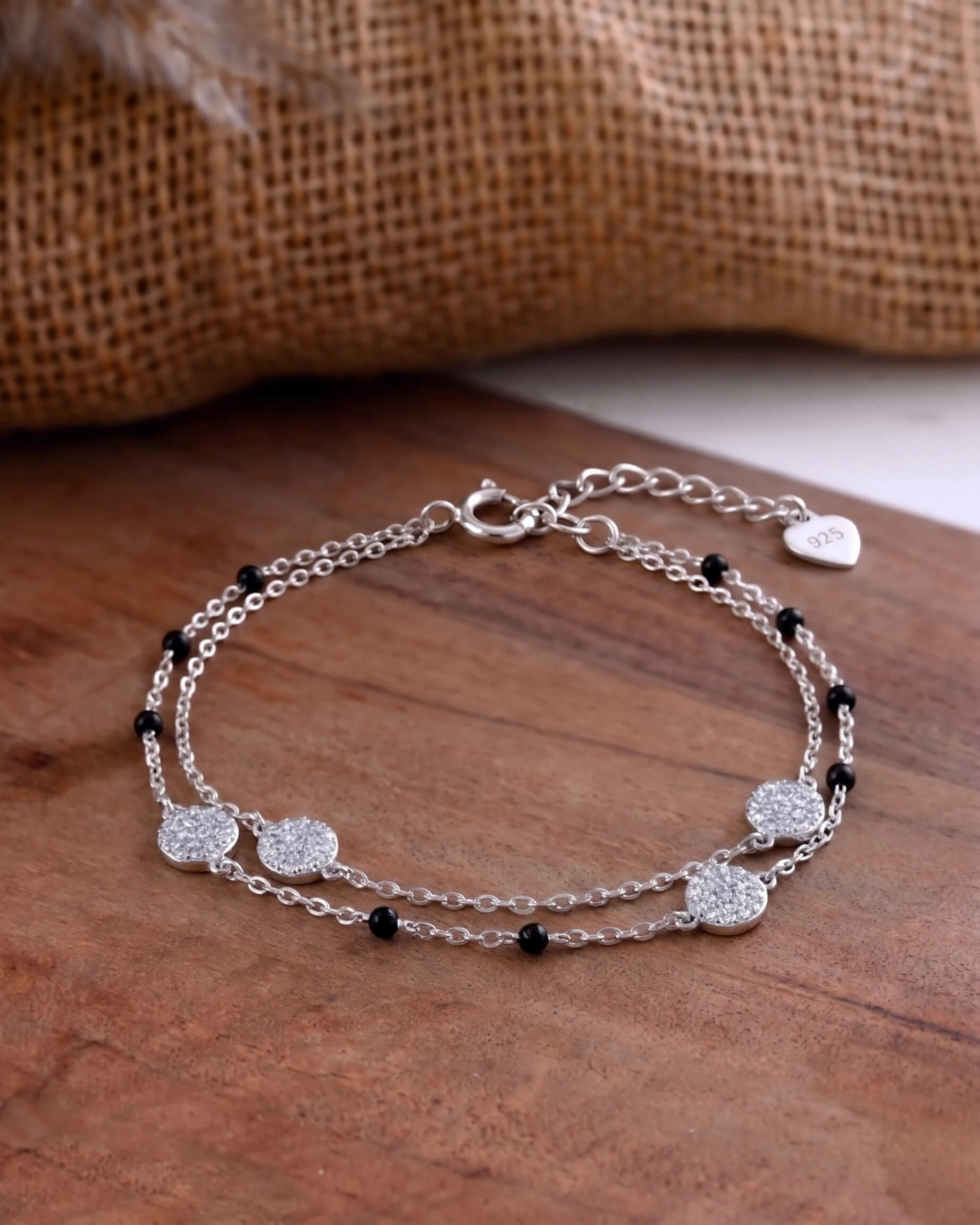 Chavi Silver Hand Mangalsutra 925 sterling silver Meera jaipur