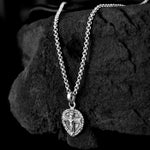 Cross silver pendant - 925 Silver Jewellery Meera Jaipur
