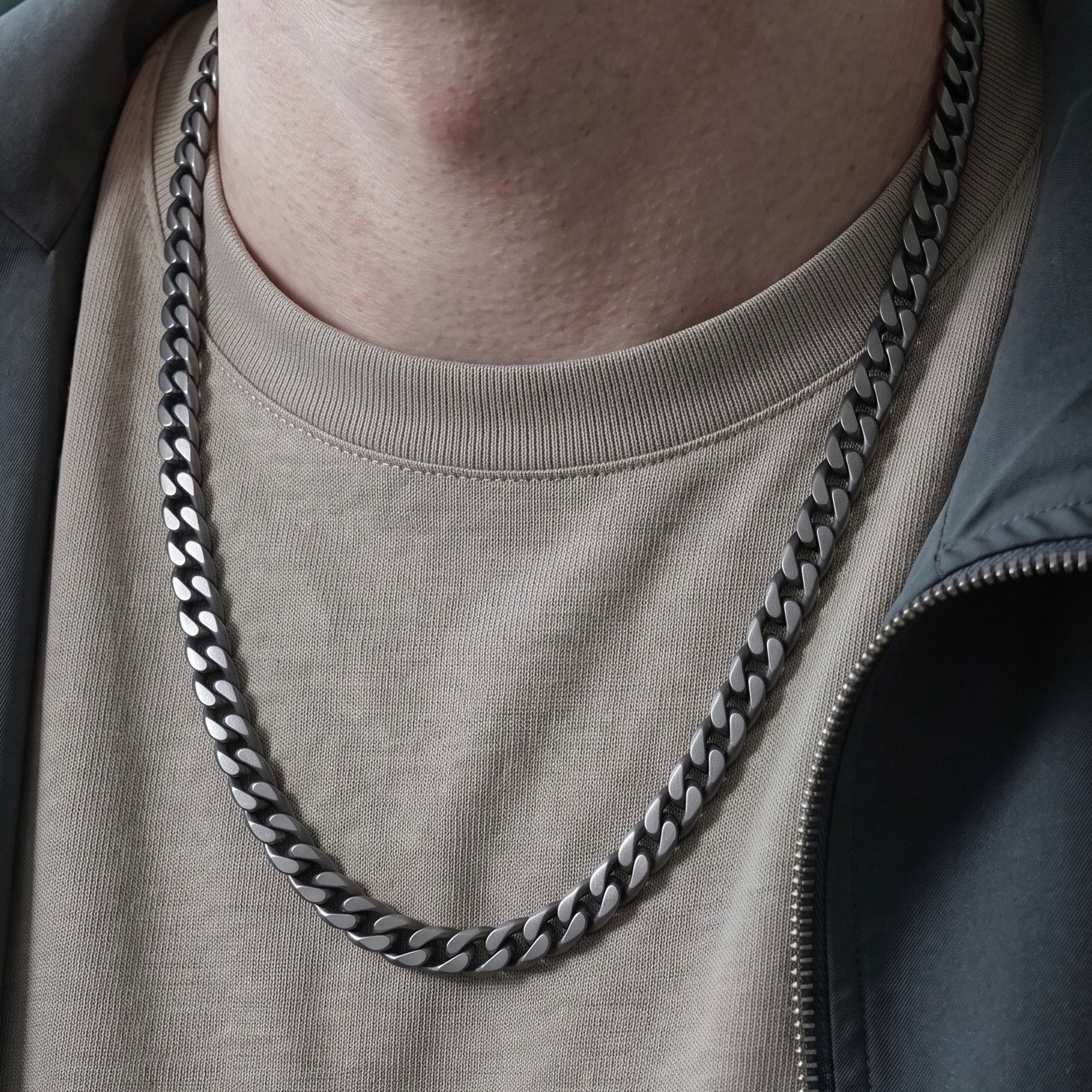 Cuban Silver Chain 925 sterling silver meera jaipur