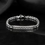 Curve Silver Bracelet - 925 Silver Jewellery Meera Jaipur