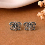 Butterfly Studs - 925 Silver Jewellery Meera Jaipur