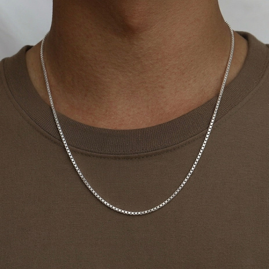 Light Silver Box Chain