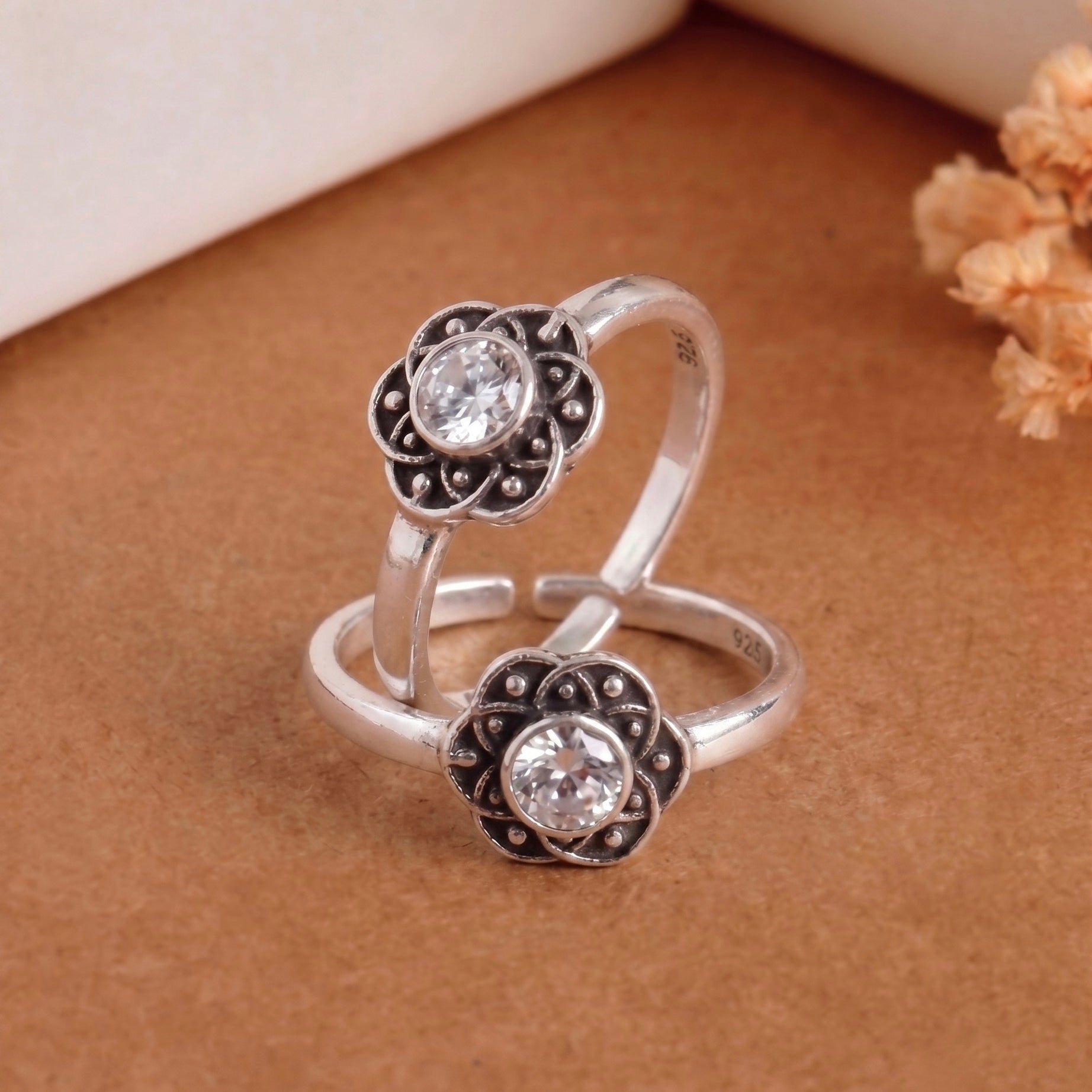 Garima Silver Toe Ring