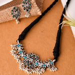Amer choker necklace - 925 Silver Jewellery Meera Jaipur