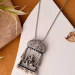 Ekhika silver necklace - 925 Silver Jewellery Meera Jaipur