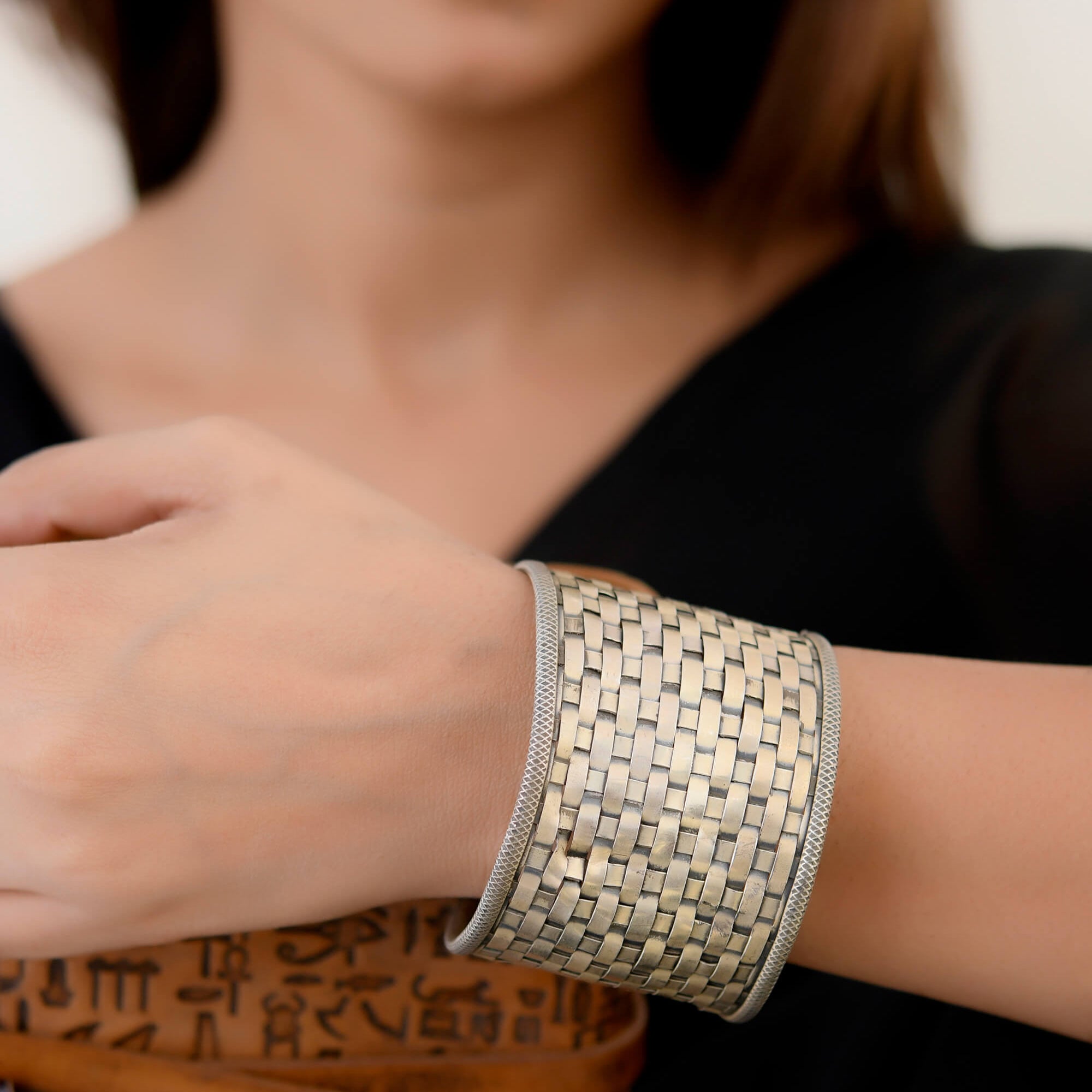 Aditi Silver Bangle - 925 Silver Jewellery Meera Jaipur