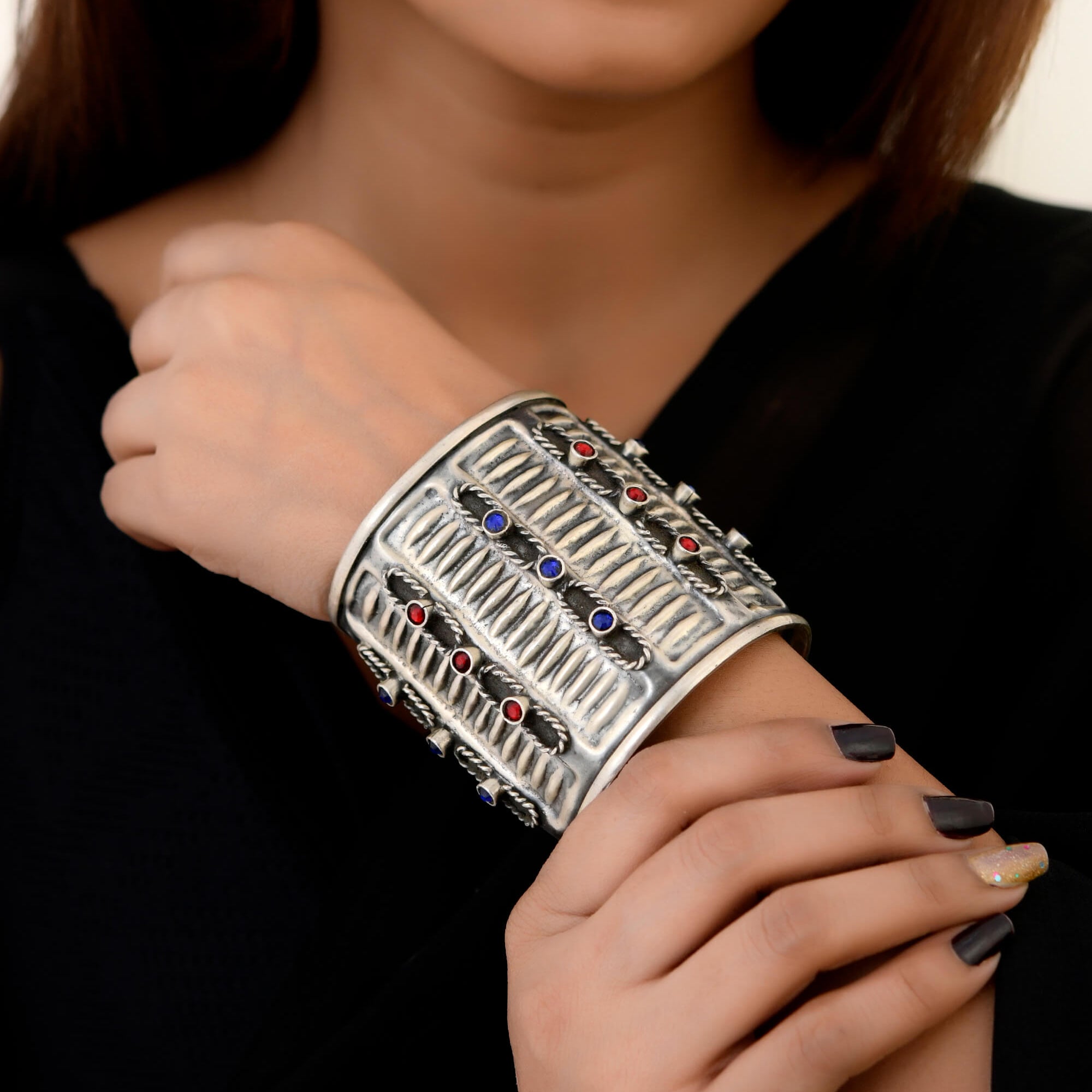Riddhi Silver Bangle - 925 Silver Jewellery Meera Jaipur