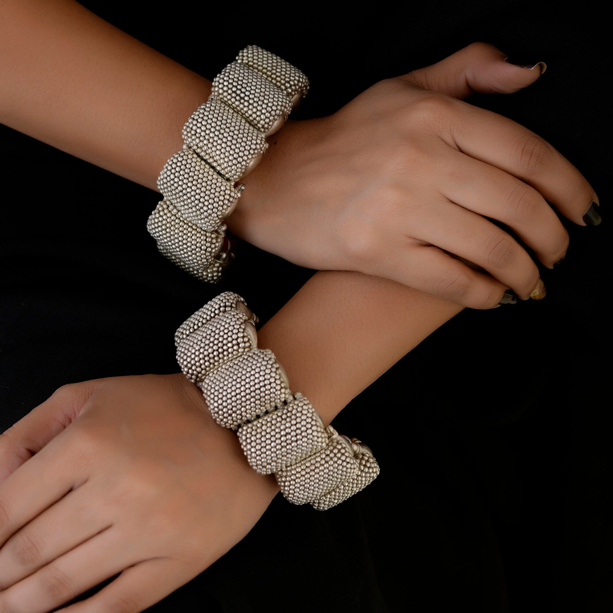 Bhavya Silver Bangle - 925 Silver Jewellery Meera Jaipur