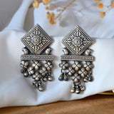 Tribal Silver Earrings