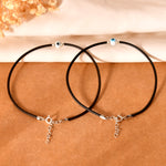 Nazariya Evil Eye Anklet - 925 Silver Jewellery Meera Jaipur