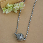Dhol Sliver Pendant - 925 Silver Jewellery Meera Jaipur