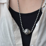 Dhol Sliver Pendant - 925 Silver Jewellery Meera Jaipur