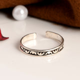 Zavi silver Thumb ring