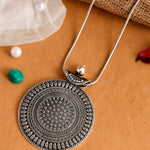 Anika long necklace - 925 Silver Jewellery Meera Jaipur