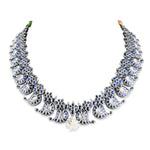 Neelam Necklace - 925 Silver Jewellery Meera Jaipur
