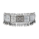 Rangoli Tribal Choker - 925 Silver Jewellery Meera Jaipur