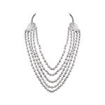 Nootan Tribal Necklace - 925 Silver Jewellery Meera Jaipur